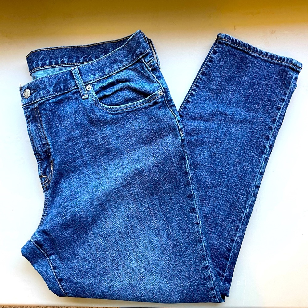 GAP Straight Leg Dark Indigo Jeans